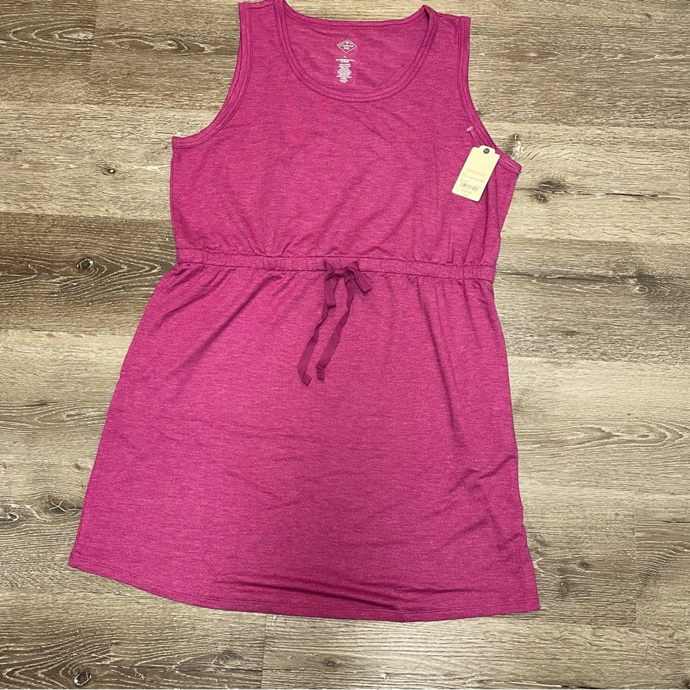 COPY - St, John’s Bay Stretch Mini Dress Purple Size L
